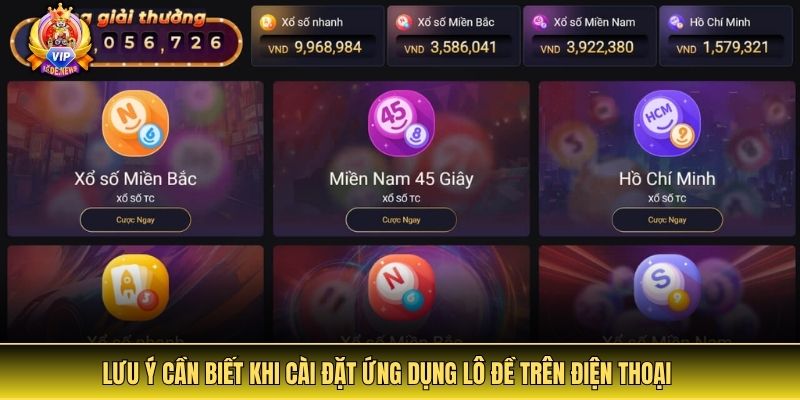 Lưu ý cần biết khi cài đặt ứng dụng lô đề trên điện thoại