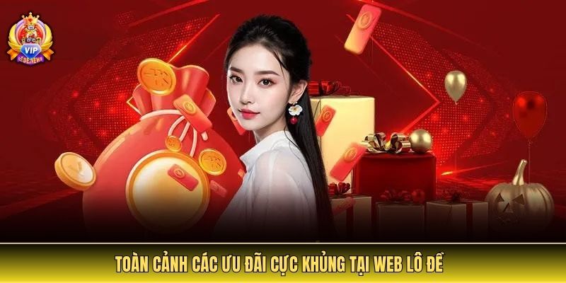 Toàn cảnh các ưu đãi cực khủng tại web lô đề