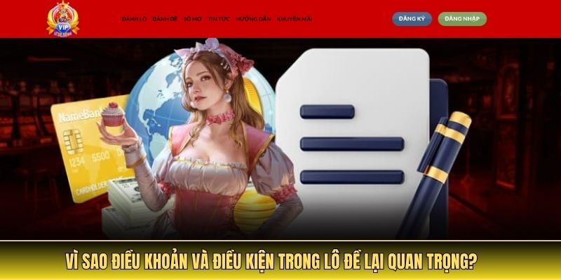 Vì sao điều khoản và điều kiện trong lô đề lại quan trọng?