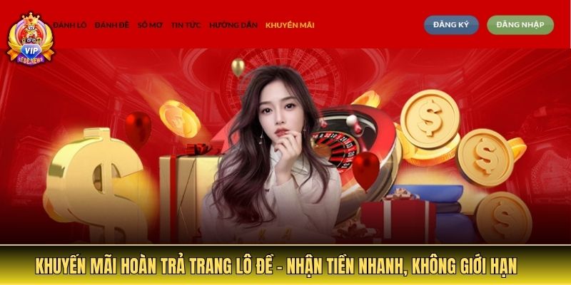trang lô đề khuyến mãi hoàn trả